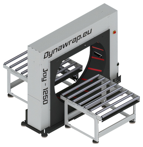 Полуавтоматический станок для упаковки в стрейч пленку DYNAWRAP JOY-1250 SA картинка