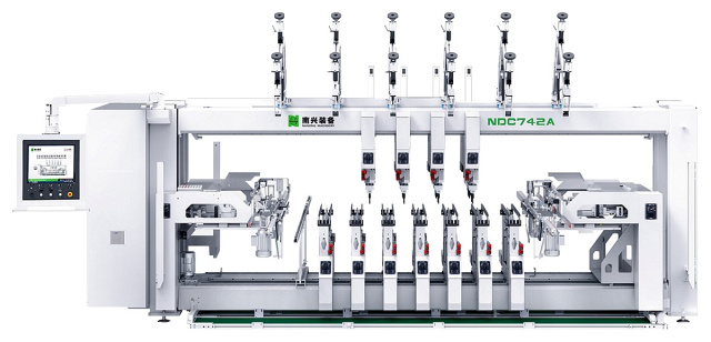 Сверлильно-присадочный станок с ЧПУ Nanxing NDC742A картинка