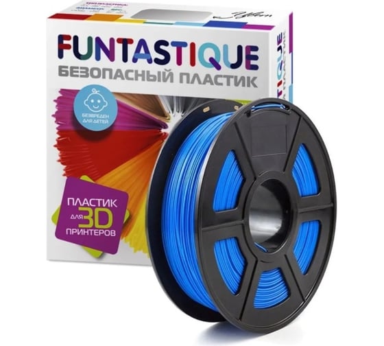 Пластик в катушке FUNTASTIQUE petg, 1.75 мм, 1 кг, сапфир PETG-1KG-SP картинка