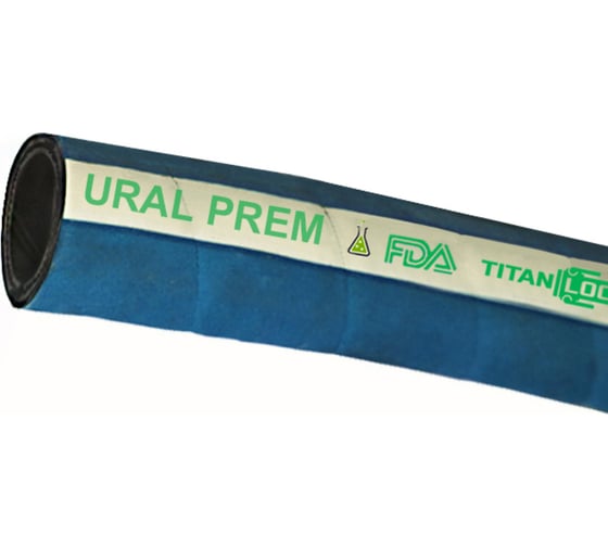 Химостойкий напорно-всасывающий рукав TITAN LOCK URAL-PREM, диам. 102 мм, -40С, 16 bar, UHMWPE, 5 м TL100UR-PR_5 картинка