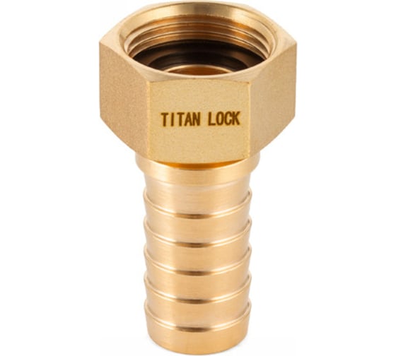 Штуцер для пара TITAN LOCK DIN 2826, с концом под рукав, латунь, внутренняя резьба, 1/2″ TLSTDIN-F1/2 картинка