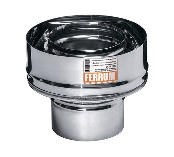 Старт сэндвич FERRUM 430/0,5 мм, нержавеющая сталь, ф115×200 f3703 картинка