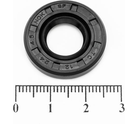 Сальник (манжета армированная) HIMPT TC 12x24x4.5 мм, NBR70 00-00009654 картинка