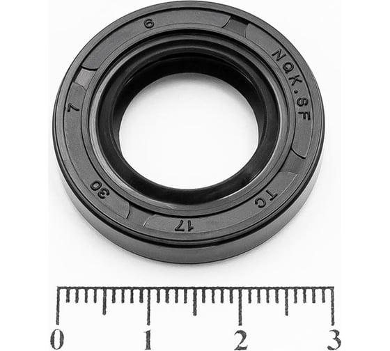 Сальник (манжета армированная) HIMPT TC 17x30x7 мм, NBR70 00028006458 картинка