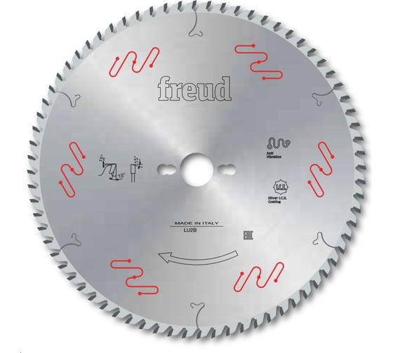 Диск пильный по дереву 350×3.5×30 мм, Z72, HM Freud Lu2B 1400 картинка