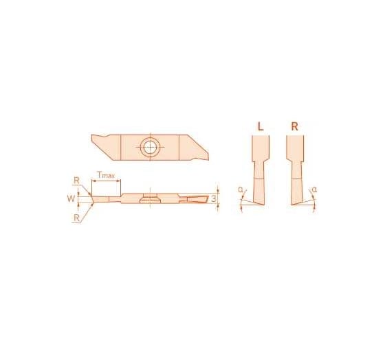 Пластина GMPL150r15-05 AWU15, 10 шт АКСИС 00001785278 картинка