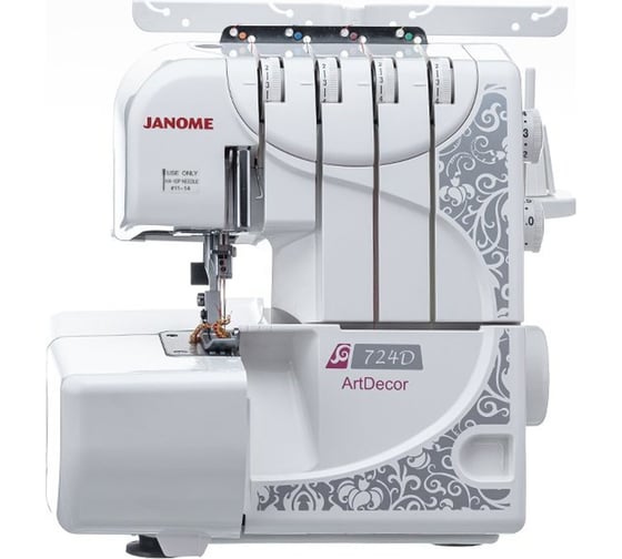 Оверлок JANOME ArtDecor 724D 4933621706364 картинка