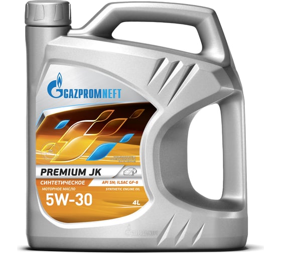 Масло GAZPROMNEFT Premium JK 5W-30 4л 253142506 картинка