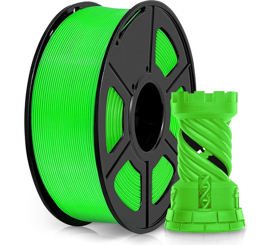 Пластик для принтера Cactus 3D CS-3D-PLA-1KG-GREEN PLA d1.75 мм, 1 кг, 1 цвет 1974201 картинка