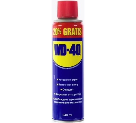 Средство для тысячи применений WD-40 240 мл WD0001/1 картинка