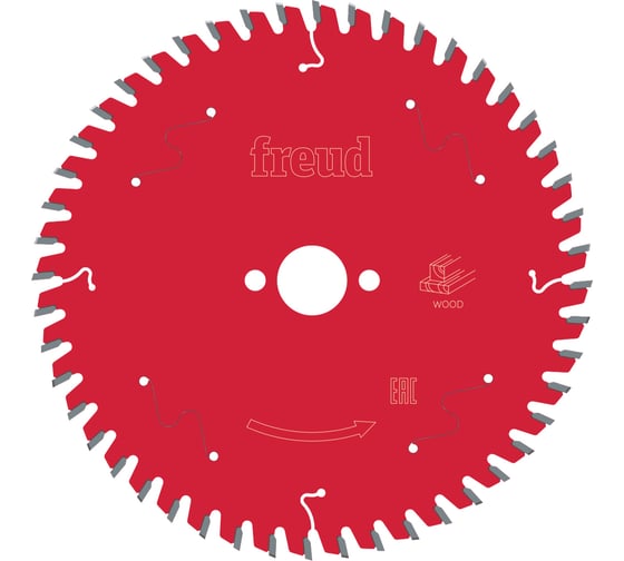 Диск пильный 254×2.6/1.8×30 мм, Z80, A=5, ATB, Table Wood Freud FR24W004T картинка