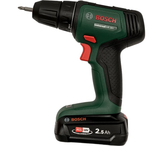 Аккумуляторная дрель-шуруповерт Bosch UniversalDrill 18V 06039d4005 картинка