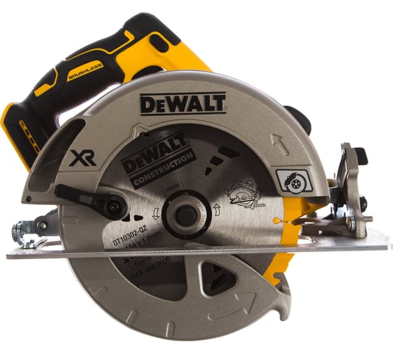 Бесщеточная дисковая пила DEWALT DCS570NT картинка