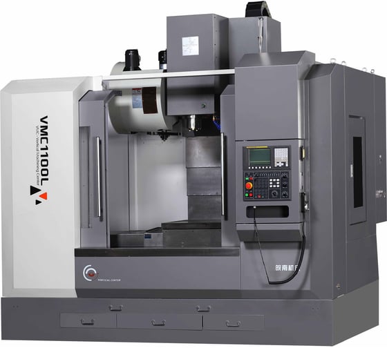 Обрабатывающий центр с системой FANUC 0i MF. CNC MACHINERY VMC1100L CNCVMC1100L картинка