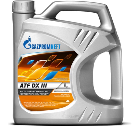 Масло ATF DX III 4л Gazpromneft 253651855 картинка