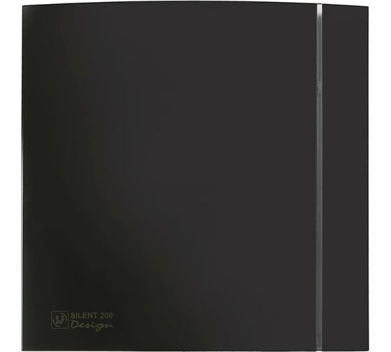 Вентилятор Soler&Palau SILENT-200 CZ BLACK DESIGN-4C RE 03-0103-147 картинка