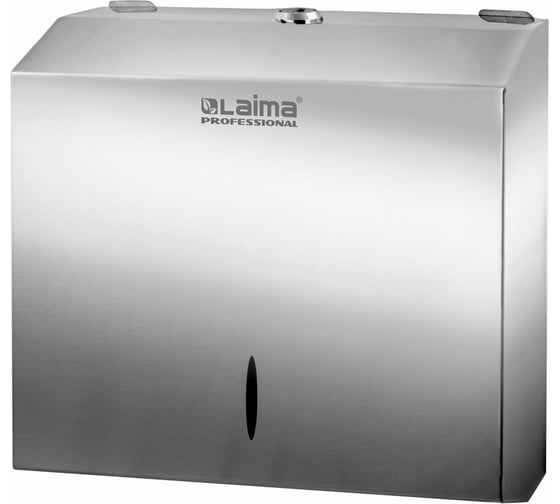 Диспенсер для полотенец LAIMA PROFESSIONAL INOX H3 VZZ нержавеющая сталь, зеркальный 605697 картинка