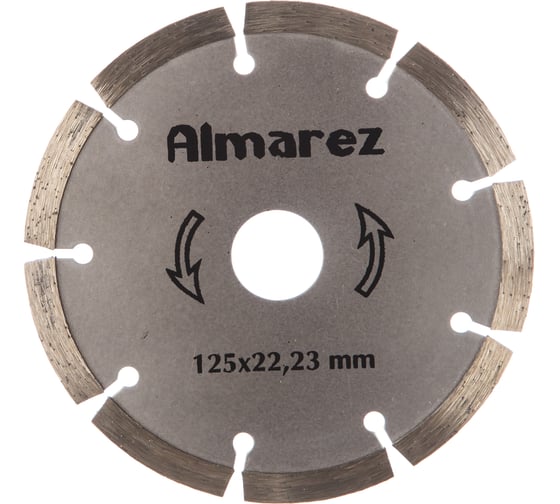 Диск отрезной алмазный Бетон (125х22.23 мм) Almarez 300125 картинка