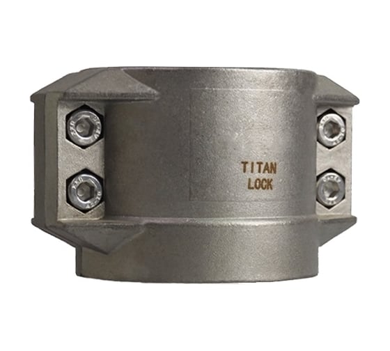 Хомут усиленный 4-х болтовый 3/4″ TITAN LOCK TL19X6SS картинка