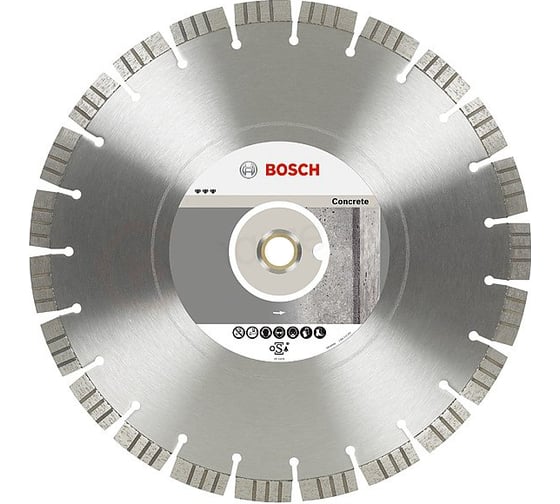 Диск алмазный по бетону Bf Concrete (300х20/25.4х2.8 мм) Bosch 2.608.602.657 картинка