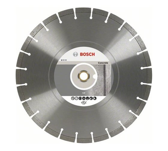 Диск алмазный отрезной Professional for Concrete (300х20/25.4 мм) для настольных пил Bosch 2608602543 картинка