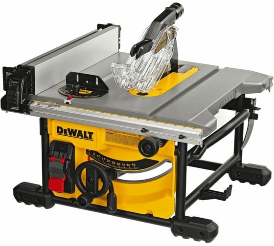 Настольная пила 1850 Вт, 5800 об/мин, диск 210×30 мм DEWALT DWE7485-QS картинка