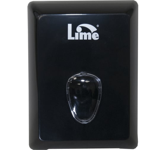 Диспенсер для туалетной бумаги LIME в пачках, черный, 916002 картинка