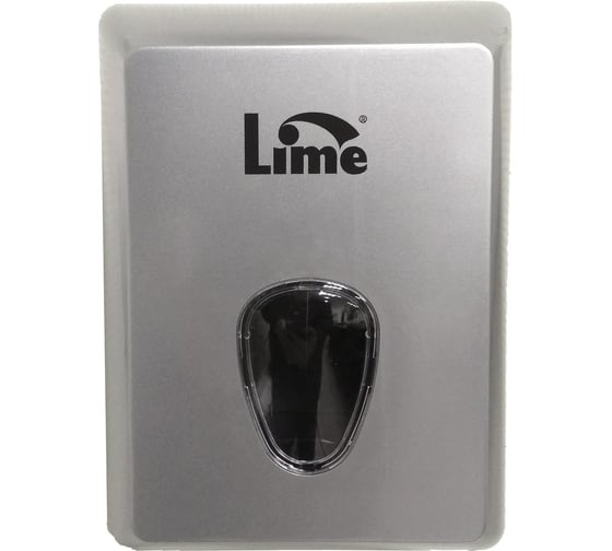 Диспенсер для туалетной бумаги LIME в пачках, серый, 916001 картинка