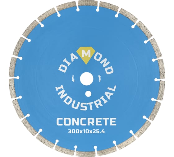 Диск алмазный сегментный по бетону (300х25.4 мм) Diamond Industrial DIDC300 картинка