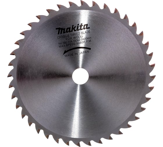 Диск пильный (180х20 мм; Z40) для шипорезного станка 5500 S Makita 792237-0 картинка