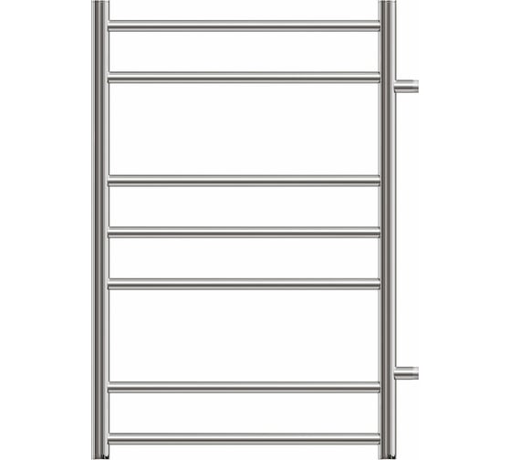 Водяной полотенцесушитель Point Аврора П7 500×800 с боковым подключением 500, хром PN10558 картинка