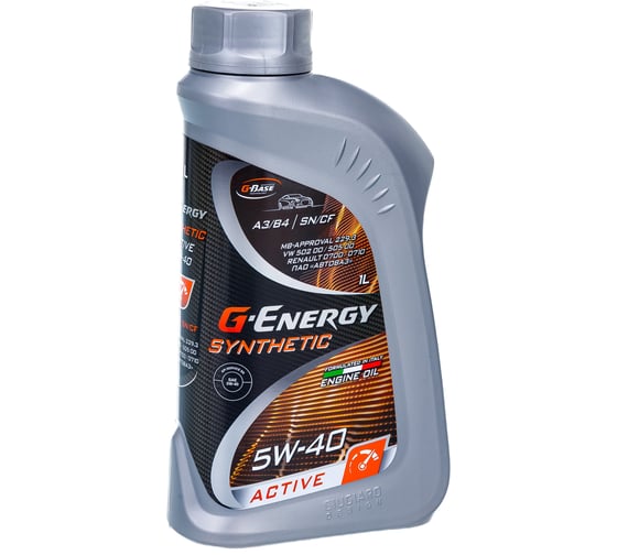 Масло G-ENERGY Масло Synthetic Active 5W-40 1л 253142409 картинка