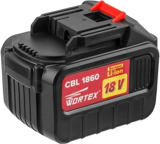 Аккумулятор CBL 1860 ALL1 18 В, 6 Ач, Li-Ion WORTEX CBL18600029 картинка