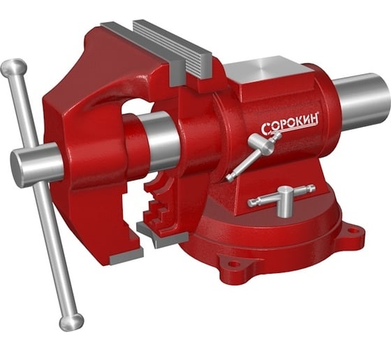 Многофункциональные тиски Сорокин 100 мм (4») 1.924 картинка