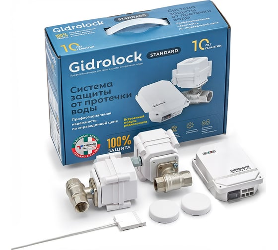 Комплект Gidrolock STANDARD RADIO TIEMME 3/4 39201012 картинка