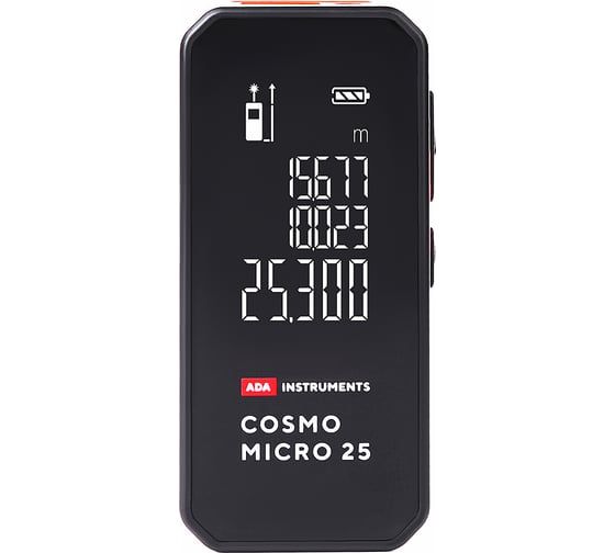 Лазерный дальномер ADA Cosmo MICRO 25 А00670 картинка