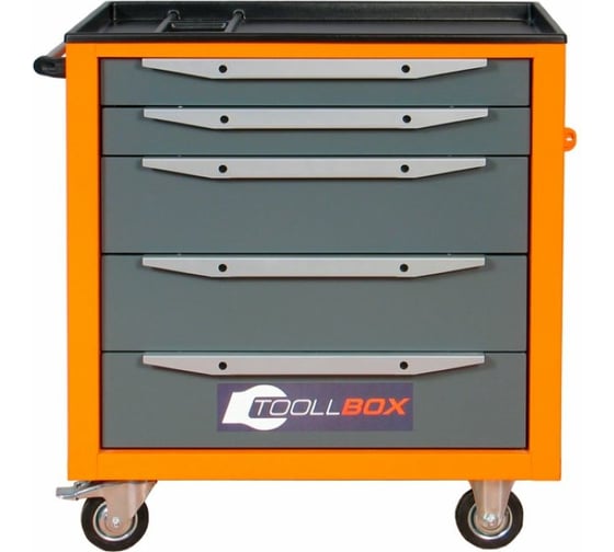 Инструментальная тележка Toollbox серии standart TBS-5 RAL 2008 картинка