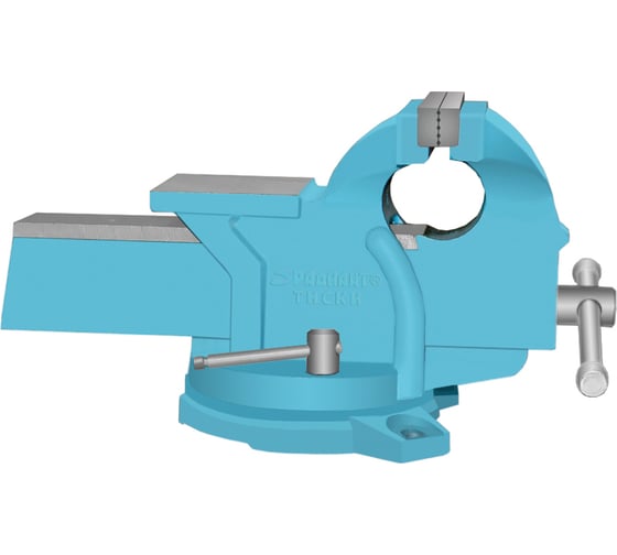 Слесарные тиски РАДИАНТ 200мм чугунные поворотные ТСЧ-200 48007 картинка