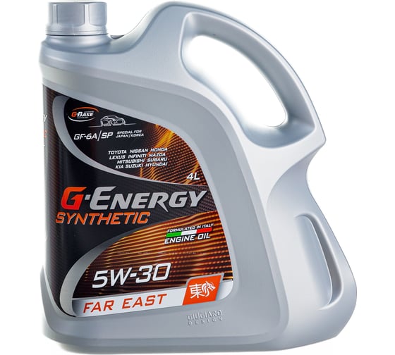 Масло G-ENERGY Synthetic Far East 5W-30 4л 253142415 картинка