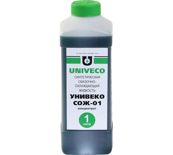 Жидкость смазочно охлаждающая СОЖ-01 концентрат 1 л УНИВЕКО 4620002840518 картинка