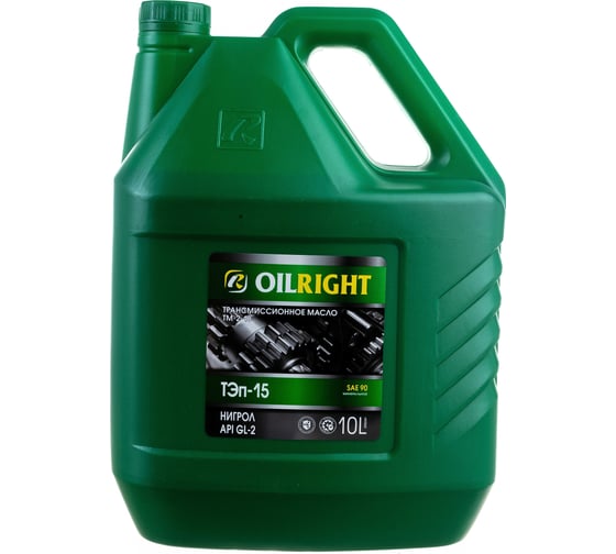 Трансмиссионное масло OILRIGHT ТЭП-15 ТМ-2-18 нигрол, 10 л 2552 картинка