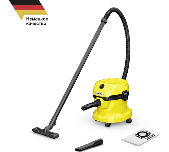 Хозяйственный пылесос Karcher WD 2 Plus V-12/4/18 1.628-000.0 картинка