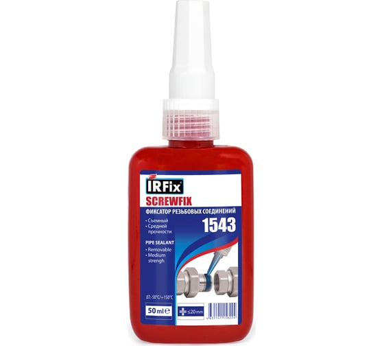 Анаэробный герметик IRFIX SCREWFIX 1543 50 мл 20078 картинка