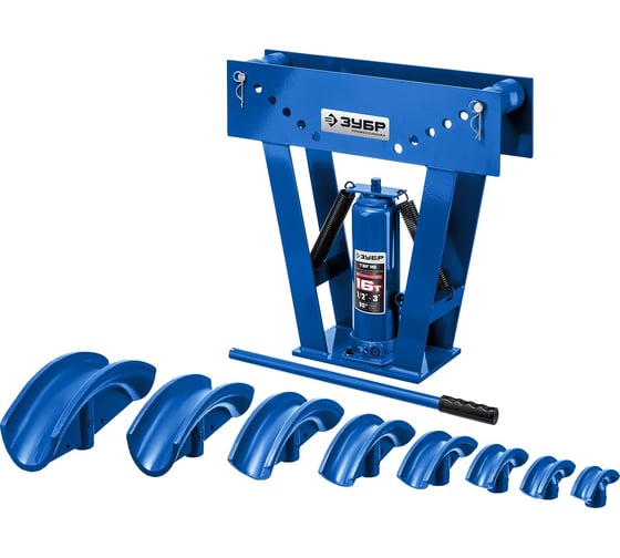 Профессионал гидравлический вертикальный трубогиб ЗУБР ТВГ-16 1/2-3″, 16 т 43078-16_z01 картинка