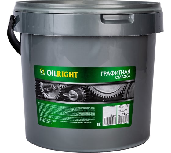 Графитная смазка OILRIGHT 9.5 кг, ведро 6089 картинка