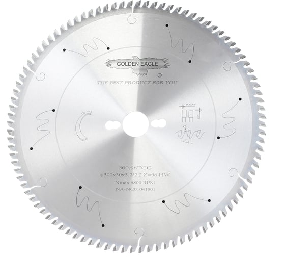 Диск пильный HW основной (300x30x3.2/2.2 мм; Z96; TR-F) Golden Eagle TL00000004 картинка