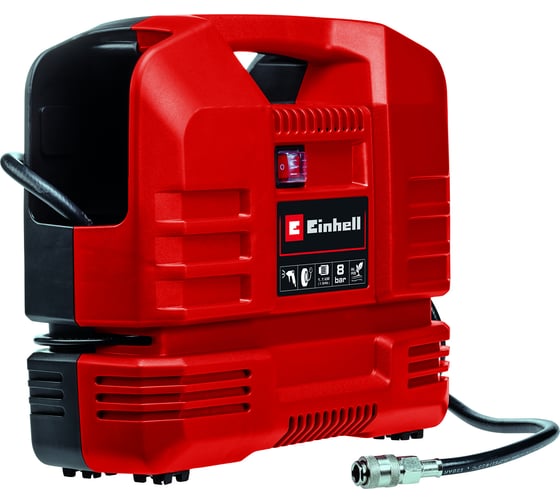 Безмасляный компрессор Einhell tc-ac 190 of set, 1100 вт, 8 бар 4020660 картинка